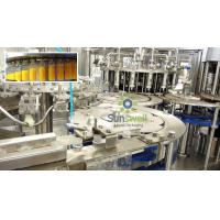 China PET Bottle Fruit Juice Production Line 3 in 1 Washing Filling Capping on sale