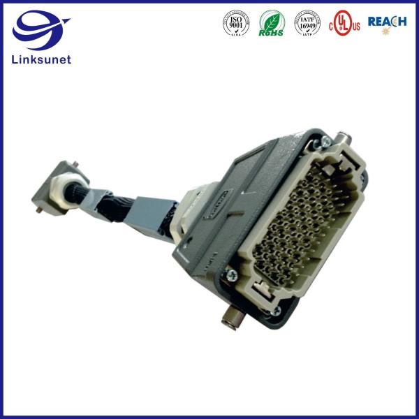 Heavy Duty Wire Harness with Han DD Heavy Duty Modules Connector
