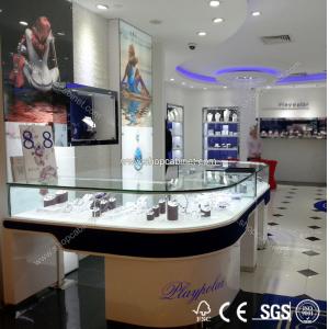 Factory direct jewelry showcase for sale jewellery showroom designs