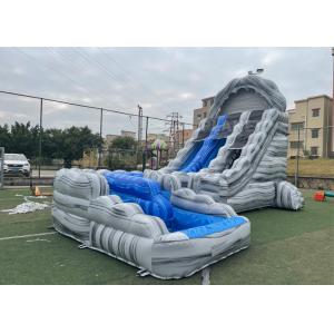 China Backyard nylon thread Inflatable Water Slide For Kids supplier