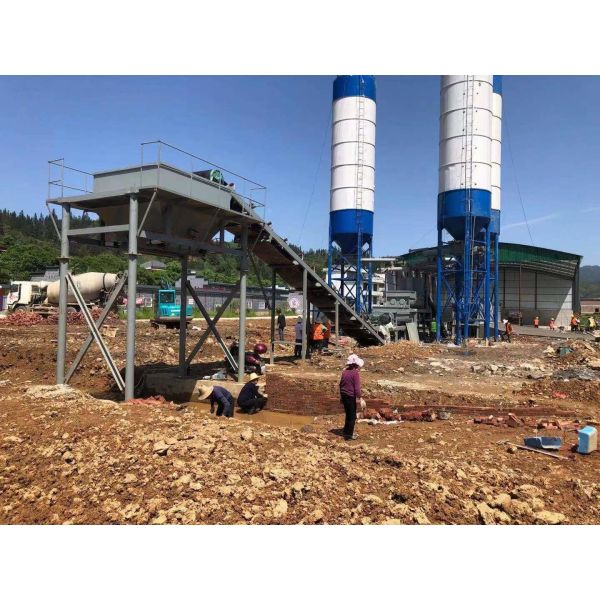 China Proyectos de construcción de una planta de mezcla de suelo estabilizada WDJ300/400/500/600 con éxito wholesale