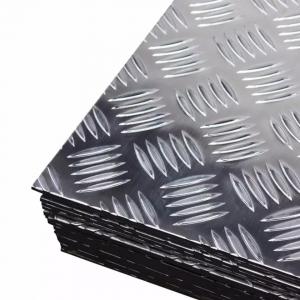 China 3003 5052 Grades Diamond Aluminum Sheet Plate   Non-Slip Aluminium Sheet supplier
