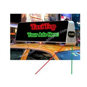 Long Time Warranty LED Taxi Sign  With Usb Wifi 3G 600Hz~2000Hz