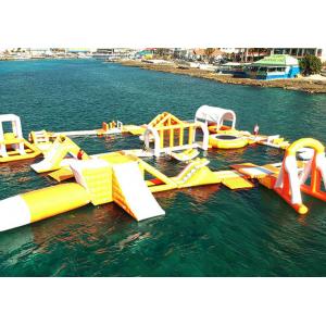 Funny Forest Inflatable Water Park , Inflatable Water Sports Challenge