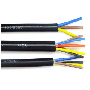 H05RN-F Rubber Coated Cable Black Sheath Color For Oily Acidic Alkaline Environment