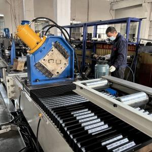 China Carbon Steel Q235 Racking Beam Machine Auto Joint Box 7.5*2KW supplier