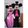 China Disney wedding mickey minnie mouse mascot costumes with little cool fan for hot weather wholesale