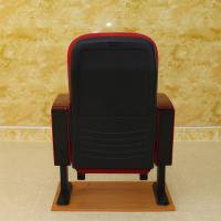 China Foldable Stackable Red Cinema Hall Chairs With High Density Molded Foam on sale