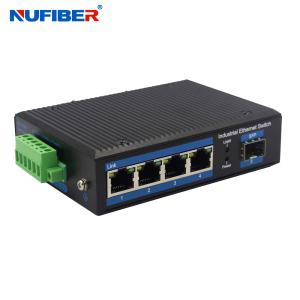 China Interruptor industrial el 1000M SFP de Ethernet de SFP a 4x10/100/1000Base-T RJ45 supplier