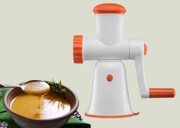 Compact Structure Manual Meat Mincer Non Electric Baby Food Chopper BPA Free