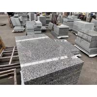 China Beveled G623 Granite Stone Slabs Natural Black Granite Table Top Slab on sale