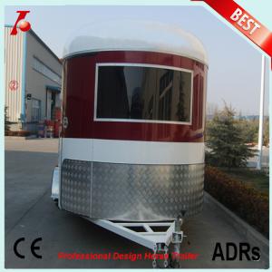 China Chinese two horse trailer for sale,2 horse angle load trailer manufacturer supplier