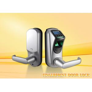 Biometrics fingerprint security lock standalone stainless steel reversible handle