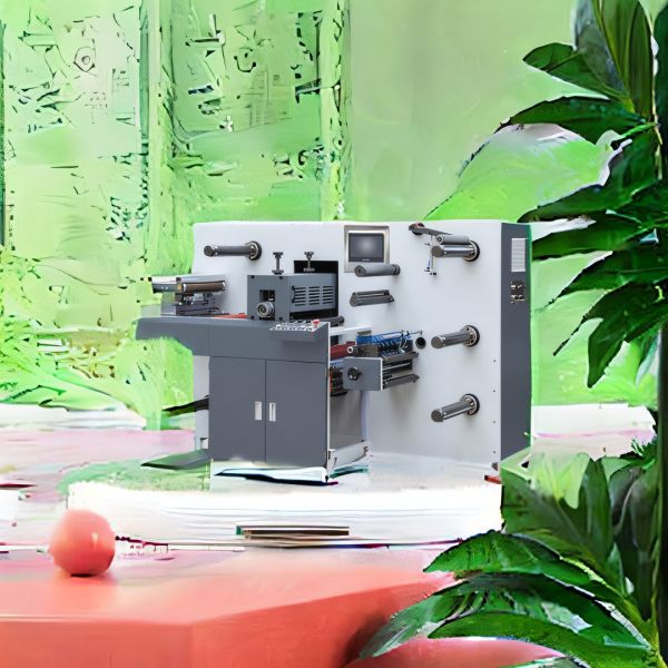 China HIGH CAPACITY 15KW ADHESIVE LABEL PAPER PROCESS MACHINERY UNWINDING MAX DIAMETER 600MM INTERMITTENT SEMI ROTARY DIE-CUT wholesale