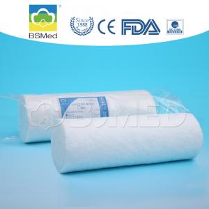 China High Absorbency First Aid Cotton Roll Odorless 13 - 16mm Fiber Length supplier