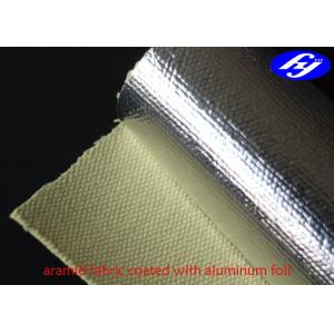 Acid / Alkali Resistance Aramid Fiber Fabric Aluminum Foil Coated Fiberglass