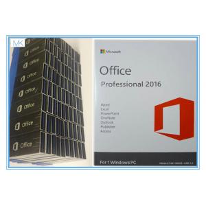 China OEM Microsoft Office Professional Plus 2016 Key , Windows Office Pro 2016 USB Flash Englsih supplier