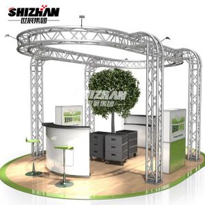 Bolt Aluminum Truss Display 2m For Trade Show Booth Lighting Truss Display