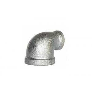 China 35mm Galvanizated Malleable Iron Elbows With Rib ASTM Metric Pipe Fittings supplier
