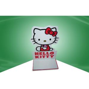 China Corrugated Cardboard Standees , Cardboard Display for Hello Kitty Toys supplier