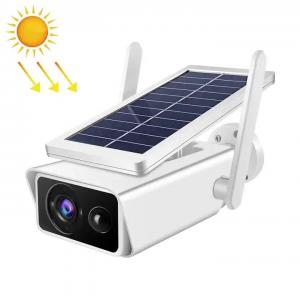 Outdoor Solar CCTV Security Camera 1080P HD Night Vision 2 Way Audio 2.4G WIFI IP66 Waterproof Network Camera with PIR