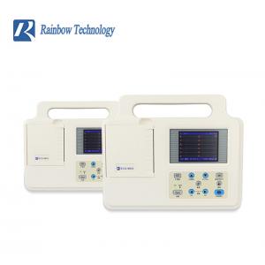 China 1000Hz Modern Medical ECG Machine 12 Lead Built In Rechargeable Lithium Battery supplier