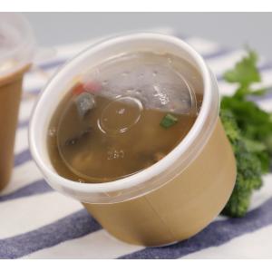 Custom Printed Noodle Soup Kraft Paper Cup With Lids through temperature range from -20℃ to 120℃;