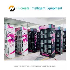 Self-service automatic touch screen drink snack vending machine