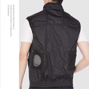 China Summer Cooling Vest With 2 5V USB Fans Air Cooling Gilet With Fans supplier