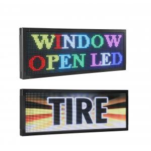 P4RGB IP65 Rear Window LED Display WIFI Programmable Outdoor LED Sign