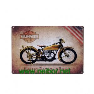 Motorcycle&Car themed metal tin sign tin poster wall plaque for home & bar decoration