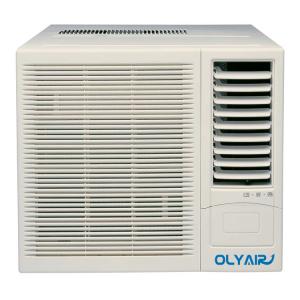 China 12000btu R32 window air conditioner remote control cool and heat support supplier