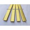 T20 T Shaped Aluminum Extrusion Decorative Profiles / Strips For Door Brushed