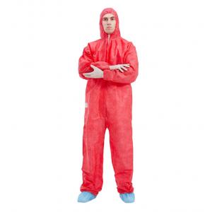 Type 4/5/6 Disposable Protective Coverall With Shoe Cover