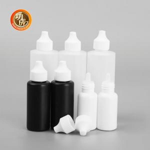 CQC Plastic E liquid Bottle For Solvents Oils Paint Ink Squeeze Bottle With Twist Top Cap Tip Applicator