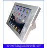 Powder Coated Rugged Metal Ipad Security Kiosk Desktop / Wall Mounting