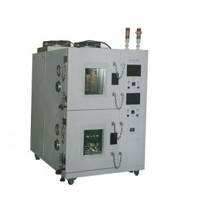 Touch Screen Battery Testing Equipment , Double - Layered High Low Temperature Chamber