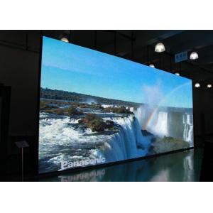 SMD Black P6 Indoor Full Color LED Display 900 - 1500 Nits Whiteness Brightness