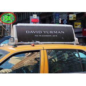 Video P4 Car LED Top Video Sign Display Taxi Roof LED Sign 3G WIFI