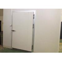 China Professional Cold Storage Doors Spring Freestyle / Swing / Hinge Type For Freezer on sale