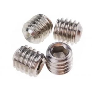China M5 Stainless Steel Grub Screws Hexagonal Socket Cup Point DIN 916 supplier