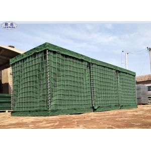 China Galvanized Q195 Low Carbon Wire Hesco Flood Barriers For Military Uniforms supplier