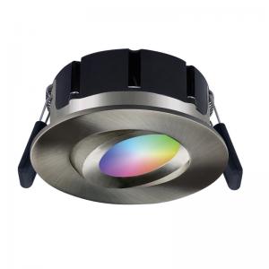 China Adjustable Colour Smart LED Recessed Downlight 240V Smart RGB LED Downlights supplier