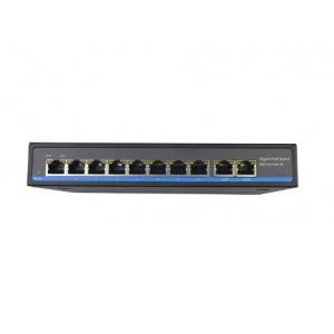 China Energy Saving Gigabit Poe Injector Switch 16 Ports / Power Over Ethernet Switch Metal Shell supplier