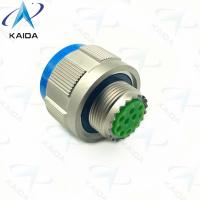 China 500V MIL-DTL-38999 Series Ⅲ Plug Connector For Military D38999/26FC98SN Electroless Nickel 10 Female Pins.8D Series. on sale