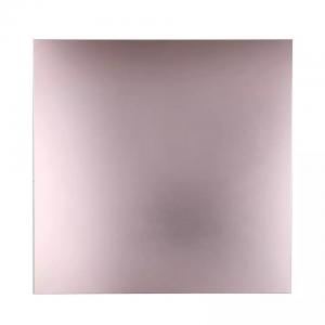 Rose Gold Anodized Texture Aluminium Metal Co2 Fiber Laser Engraving Name Plates Tags Decorative Anodised Aluminum Plate