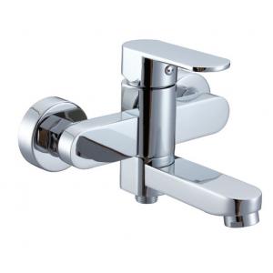 China Two Hole Polished Single Handle Tub And Shower Faucet Mixer Taps HN-3B33 supplier