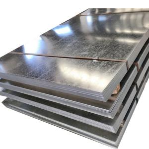 DX51D SGCC Metal Galvanized Rolled Steel Sheet Zinc Plated  Medium Thick 1250mm