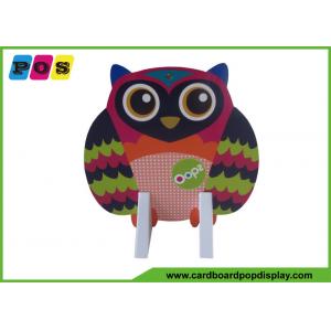 Retail Paperboard Standee Display Assembly Packing With Owl Printing AD004
