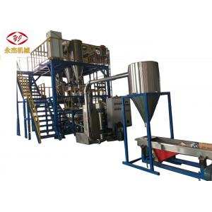 Automatic Feeding Masterbatch Extruder , 2 Stage Hdpe Extrusion Machine